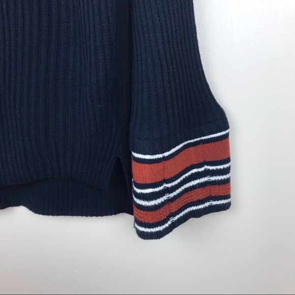 J.O.A. Flared Sleeve Rib Knit Top - Picture 4 of 8